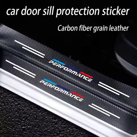 Doorsill Protective Sticker Tape For BMW M Power Performance E46 e39 E90 E36 E60 E34 E30 f30 f10 X1 