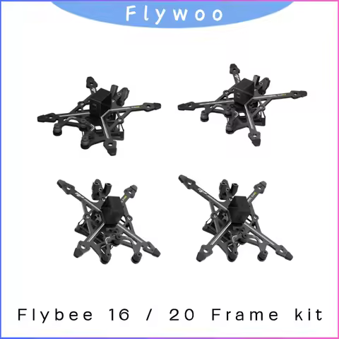 Flybee 16 20 Micro FPV Drone Frame Kit, Compatible with DJI O3 O4 Walksnail HDZero Whoop 1S 2S Tiny 