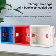 Ready stock internal junction box, internal concealed installation box suitable for 86* 86mm/146*86m