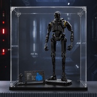 LEGO 75434 K 2SO Security Droid Acrylic Display Box Kotak Pameran Penyimpanan Figur Dust Proof 手办收納展