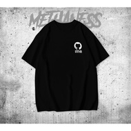 T-shirt Combed 30S Distro GITHUB chest logo men's t-shirt Wanita