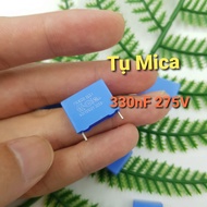 High voltage capacitor 275V 0.33uF 330nF size 8x18MM short leg - ShopThongMinh5.0