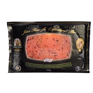 John Ross Black Pepper Smoked Salmon 100gram (We only deliver to KL and PJ area). Other location ple