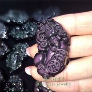 Mặt Dây Chuyền Tỳ Hưu Ba Đồng Tiền Đá Obsidian Đá Mắt Cầu Vồng Tự Nhiên Vòng Cổ Đeo Tay Dây Chuyền T