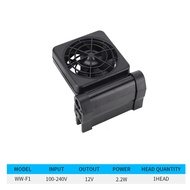 Teeker Pet Aquarium Fish Tank Fan Wind Cooler Water Chiller Aquarium Cooling Fan System for Salt Fre