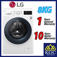 LG 6 Motion Inverter Direct Drive Washing Machine (8kg) FC1408S4W