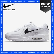 Nike Womens Air Max 90 Shoes - White ไนกี้ รองเท้าผู้หญิง Air Max 90 - สีขาว