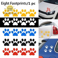YURUYI Car Sticker Decals Personality Creative Footprint