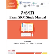[Ready Stock / Fast Shipping] Printed ASM Study Manual for SOA Exam SRM | Actuarial Exam Prep