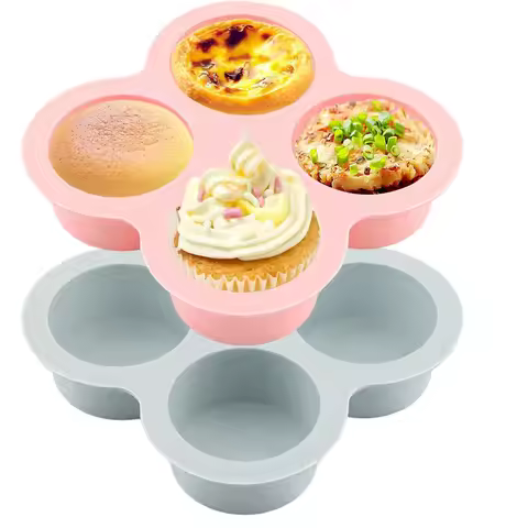 1PC Reusable Silicone Air Fryer Egg Mold Non-Stick Cupcake Molds for Air Fryer Toaster Oven, Air Fry
