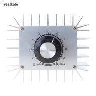 TREA Professional 5000W Motor Speed Regulator with Metal Casing 220V 5000W Thyristor Motor Double Mo