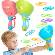 Suitable for 4-8 Years Old Children Outdoor Toys, 3-Piece Flight Hanging Games, Outdoor Manual Hangi
