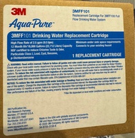 3M Aqua-Pure 廚下型濾水器替換濾芯 – 型號 3MFF101 (原廠）