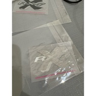 Original Arai Rx7X Rear Sticker