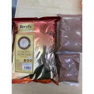 Beryls Cocoa Powder 100% Cocoa classic Repack 100g/250g