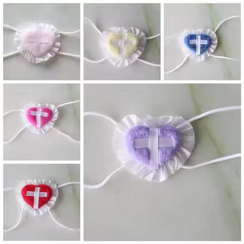 Lolita Anime Eye Mask Comfortable Eye Patch Gothic Landmine Cool Girls Eye Props Halloween Cosplay T