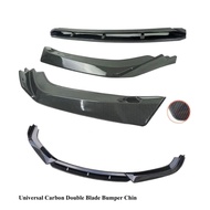 ♞,♘,♙Carbon Fiber Universal Front chin / Front Bumper kits Mirage G4 , Civic , City , Vios , altis