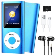 MP3 Player with Bluetooth 5.0, Music Player with 32GB TF Card,FM,Earphone, Portable HiFi Music Playe