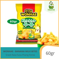 Wonhae Banana Milk Bites Banana Milk Flavored Snack 60g
