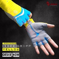 Avelio Ironcross Gecko Grip Yellow Roadbike Gloves biru Bicycle Accessories