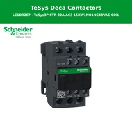 Schneider Electric Contactor รุ่น Tesys Deca 3P(3 NO) AC-3/AC-3e 0 to 440V 32A 48VAC 50/60Hz coil (L