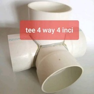 4 way pvc Pipe Size 4in