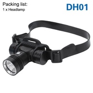 Asafee Diving Headlight Headlamp Head Flashlight 1000LM XML L2 LED Waterproof Underwater 50M Diving 