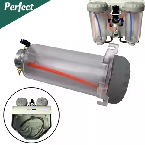 Dental Sandblasting Machine Accessories Lab Microabrasive Sandblasting Bucket Treatment Rust Removal