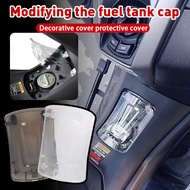 MUKA KNO Transparent Carbon Gas Tank Cover for Yamaha Nmax V2/V3/Turbo & Aerox 155 V1/V2/V3