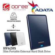 ADATA HV620S SUPER SLIM PORTABLE EXTERNAL HARD DISK DRIVE HDD WITH USB 3.2 GEN 1 / WORK WITH PS5 , X