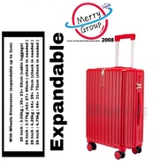 New Arrival Expandable Zipper Travel Luggage Case With TSA Approved Lock Cabin Size Suitcase Trolley