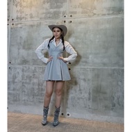 MOOROOAH | SEXY BACK ASH GREY DRESS | BACK ASH GREY DRESS TOP