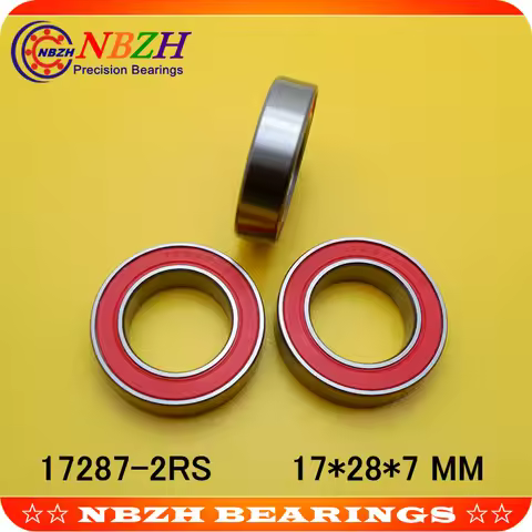 NBZH bearing10pcs/lot 17287-2RS MR17287 17287 17287RS 17x28x7mm Bike Wheels Bottom Bracket Repair Be
