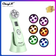 Spot segundo CkeyiN Multifunctional EMS Electroporation Facial Beauty Instrument LED Lights RF Radio