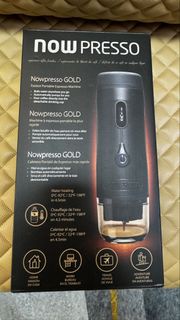 NOWpresso GOLD Portable Espresso Machine 咖啡機