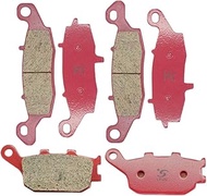 S SYUU Ceramic Motorcycle Brake PadsSet - Front - High-Performance Compatible with Suzuki DL 1000 V-