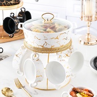 UNIQUE MSUP Ceramic Soup Container Set / Ceramic Soup Pot / Ceramic Soup Bowl Pot Set / Soup Contain