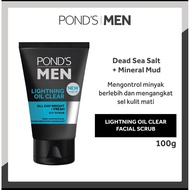 Men's Facial Cleanser Ponds Men 100g - Oil Control, Brightening, Refreshing Men Face Wash