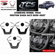 TCS PROTON SAGA MC3 2025-2027 CAR STEERING WHEEL TRIM COVER ACCESSORIES