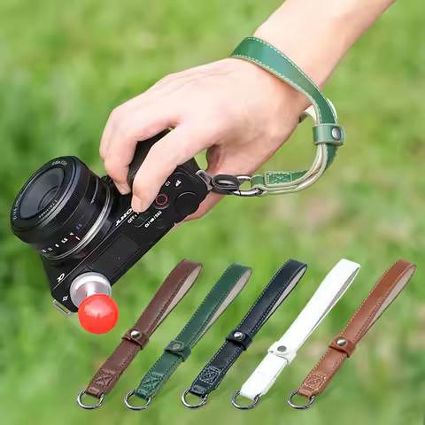 Camera Strap Wrist Handy Strap Rope for Mirrorless Camera CCD Ricoh Sony ZVE10 ZV1f Canon G7X G1X EO
