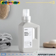 APPORTUNIA Detergent Dispenser Bathroom Laundry Detergent Household Refillable Storage Container