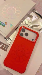 🔥情人節禮物🎁必選 CASETiFY x Takashi Murakami 村上隆 iPhone 17 pro max手機殼紅色🔥