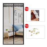 Magnetic Door Curtain Magnetic Strip Anti-mosquito Door Curtain Magnetic Soft Screen Door Curtain An