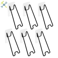 6Pcs Picture Frame Bracket with Self Adhesive Picture Stand Stable Frame Stand Practical Easel Back 