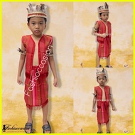 ✅ ¤ ✢ Igorot/Ifugao Boy Costume with Headdress SET for Filipiniana Buwan ng Wika