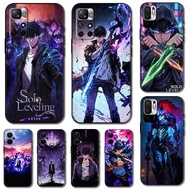 TPU black phone case Anime Solo Leveling for Redmi 6 6A Pro 7 7A 8 8A 9 9A 9C 9T NFC