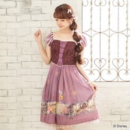 正品secret honey Disney Rapunzel 迪士尼魔髮奇緣長髮公主連身裙