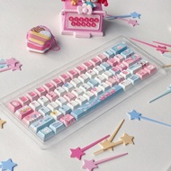 Garden Party Keycap 120 Keys PC / PBT Cherry Profile Original Transparent Mechanical Keycap Wooting 