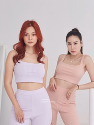 JESGINDA Warmwood SET (size xs : ชุดเซตเสื้อ+กางเกง)