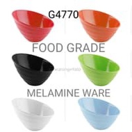 FOOD GRADE MELAMINE WARE 7 INCH SLIP BOWL G4770